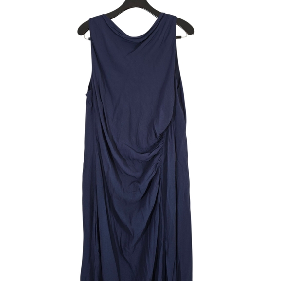 NWT Reformation Navy Senna Dress 100% Viscose 16 - Picture 8 of 13